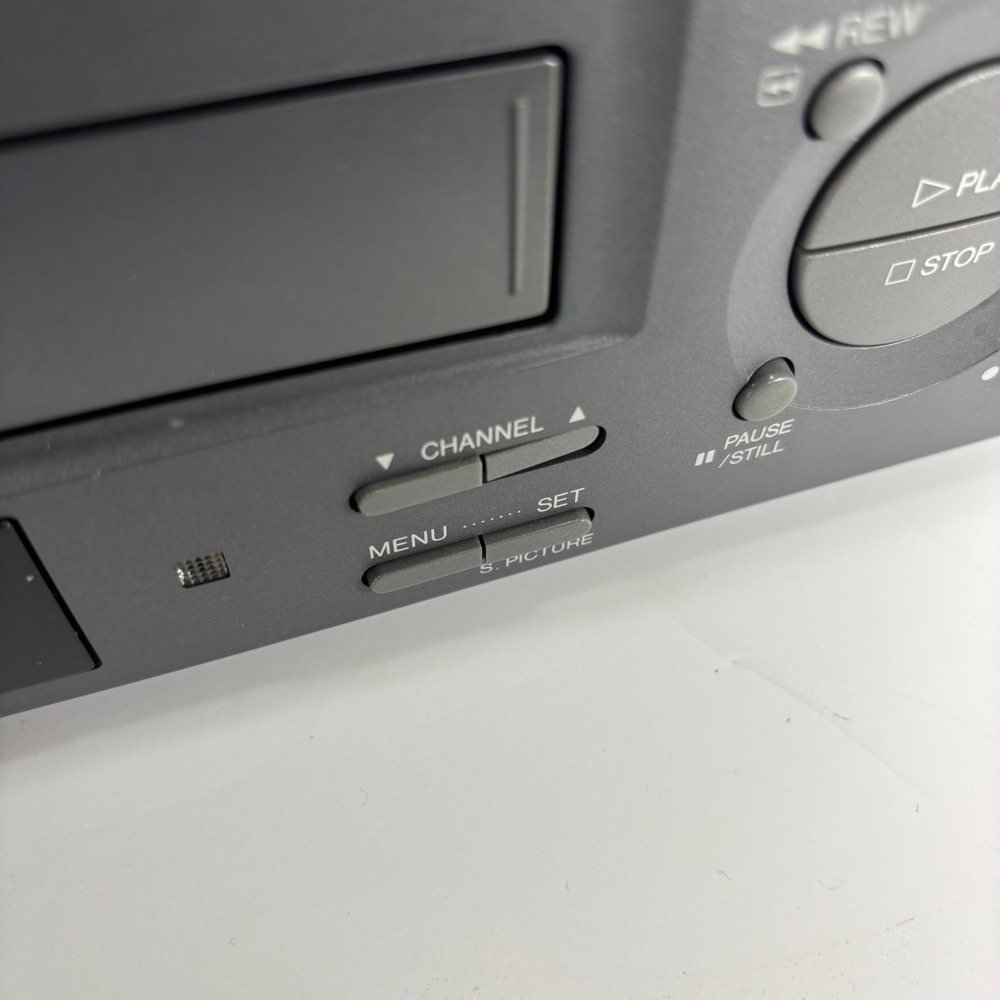 Sharp VC-A574U 4 Head VHS VCR Player Recorder Tested Works w/ Remote, Cables - Picture 12 of 12